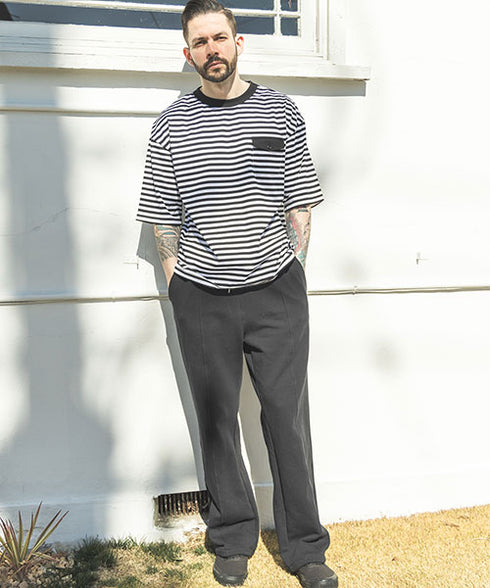 MR.OLIVE / ALL SEASONS URAKE / PINTUCK SWEAT PANTS / ミスターオリーブ / オールシーズン ウラケ/ピンタック スウェットパンツ